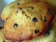 Photo de la recette Cookies au pralin et aux pépites de chocolat