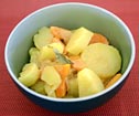 Photo de la recette Curry de pommes de terre en ragoût